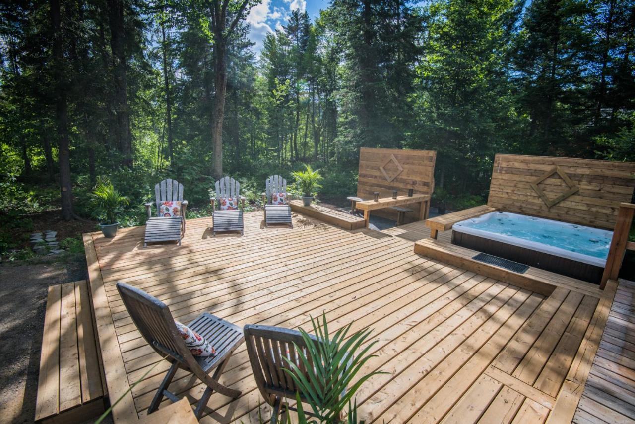 Chalet Chevreuil Zen Lac Superieur Exterior photo